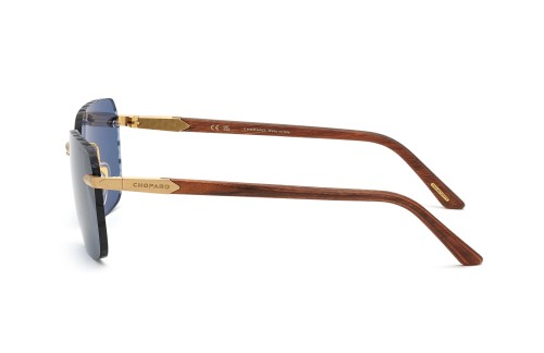 Chopard - Ochelari de soare - SCHG62V WOOD - 383P - 61 - CU LENTILE POLARIZATE