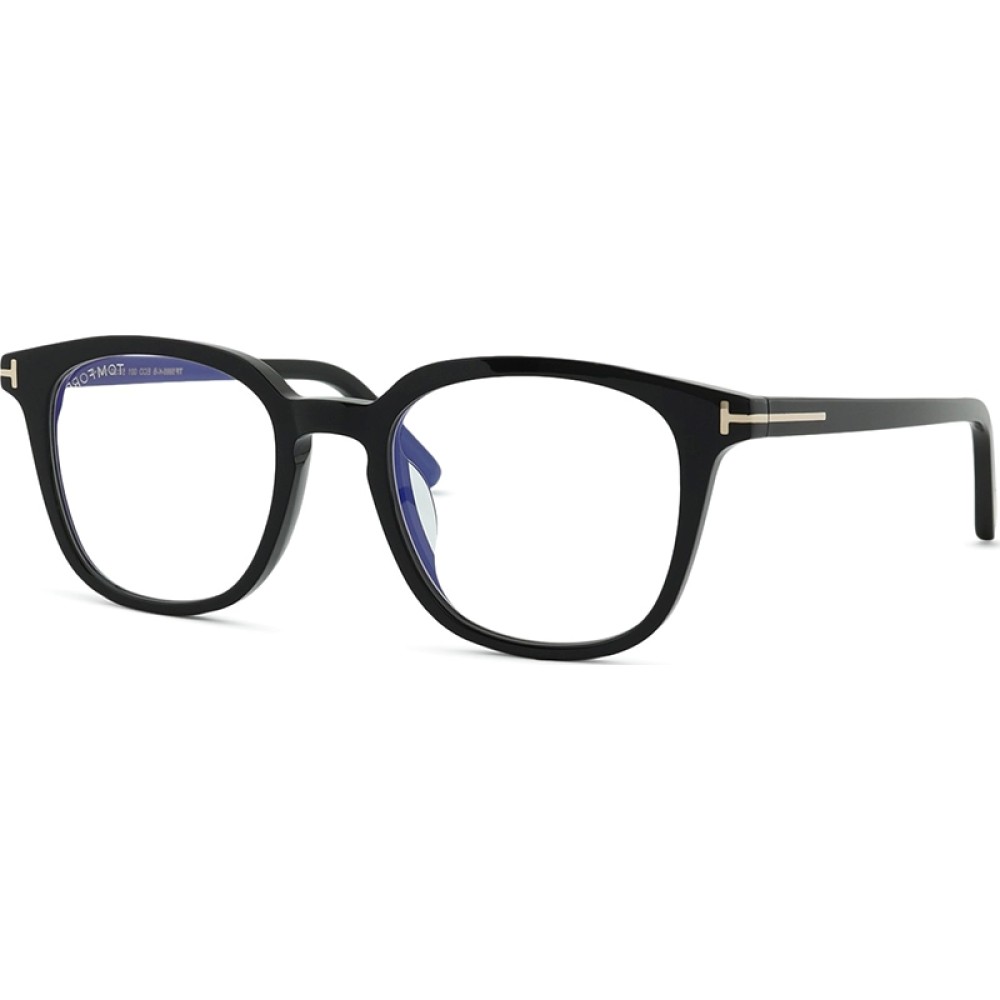 Tom Ford TF5995-K-B ECO - 001 - 51 Cadru optic Negru Rotunjit