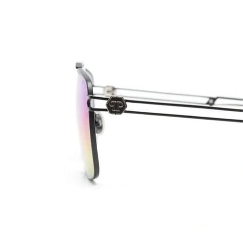 Philipp Plein - Ochelari de soare - SPP049 SILVER PLEIN SEVENTIES - 0541 - 63