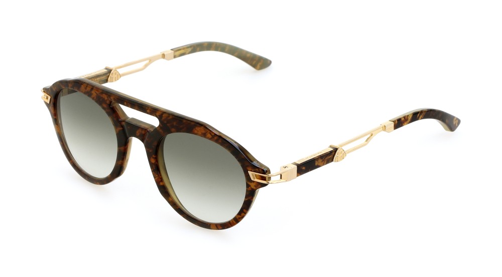 Maybach - Ochelari de soare - THE INDEPENDENCE II - MG-HAW-Z66 - 49 - PLACAT CU AUR (GOLD PLATED)