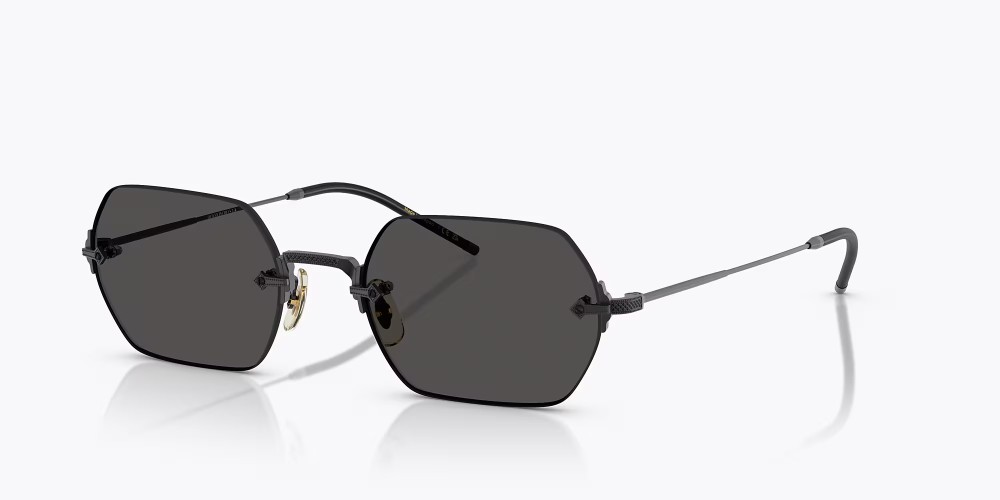 Oliver Peoples - Ochelari de soare - OV1353ST TK-13 TITANIUM (HANMADE IN JAPAN) - 506287 - 52