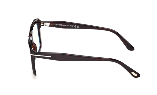 Tom Ford - Cadru optic - TF6065-B ECO - 052 - 55 - CU LENTILE CU FILTRU PENTRU LUMINĂ ALBASTRU-VIOLET