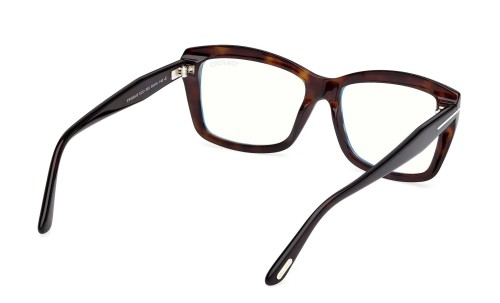 Tom Ford - Cadru optic - TF6065-B ECO - 052 - 55 - CU LENTILE CU FILTRU PENTRU LUMINĂ ALBASTRU-VIOLET