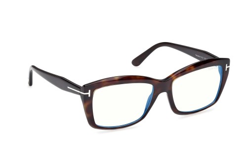 Tom Ford - Cadru optic - TF6065-B ECO - 052 - 55 - CU LENTILE CU FILTRU PENTRU LUMINĂ ALBASTRU-VIOLET