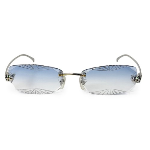 Cartier - Ochelari de soare - CT0494O with Diamond Cut Lenses Style 087 - 002 - CU LENTILE FOTOCROMATICE