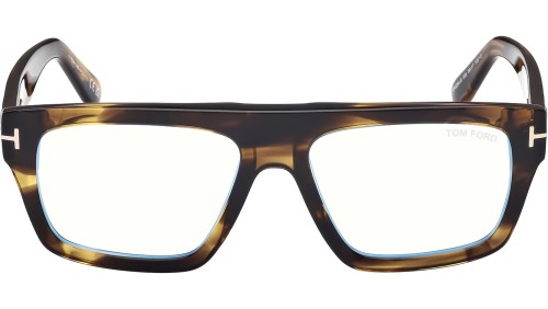 Tom Ford - Cadru optic - TF6084-B - 056 - 56 - CU LENTILE CU FILTRU PENTRU LUMINĂ ALBASTRU-VIOLET