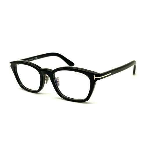 Tom Ford - Cadru optic - TF6073-D-B ECO - 001 - 52 - CU LENTILE CU FILTRU PENTRU LUMINĂ ALBASTRU-VIOLET