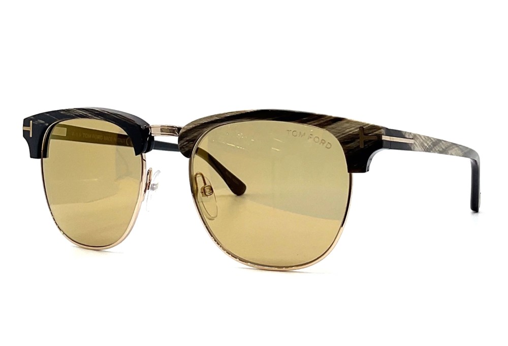 Tom Ford - Ochelari de soare - TOM N.17-Private Collection REAL HORN - 63H - 53 - CU LENTILE FOTOCROMATICE