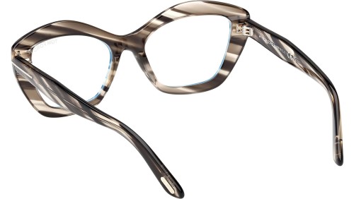 Tom Ford - Cadru optic - FT6044-B - 056 - 54 - CU LENTILE CU FILTRU PENTRU LUMINĂ ALBASTRU-VIOLET