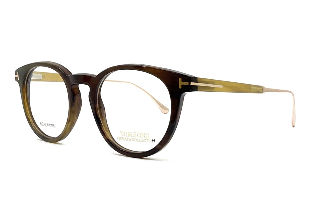Tom Ford - Cadru optic - FT5885-Private Collection REAL HORN - 062 - 48