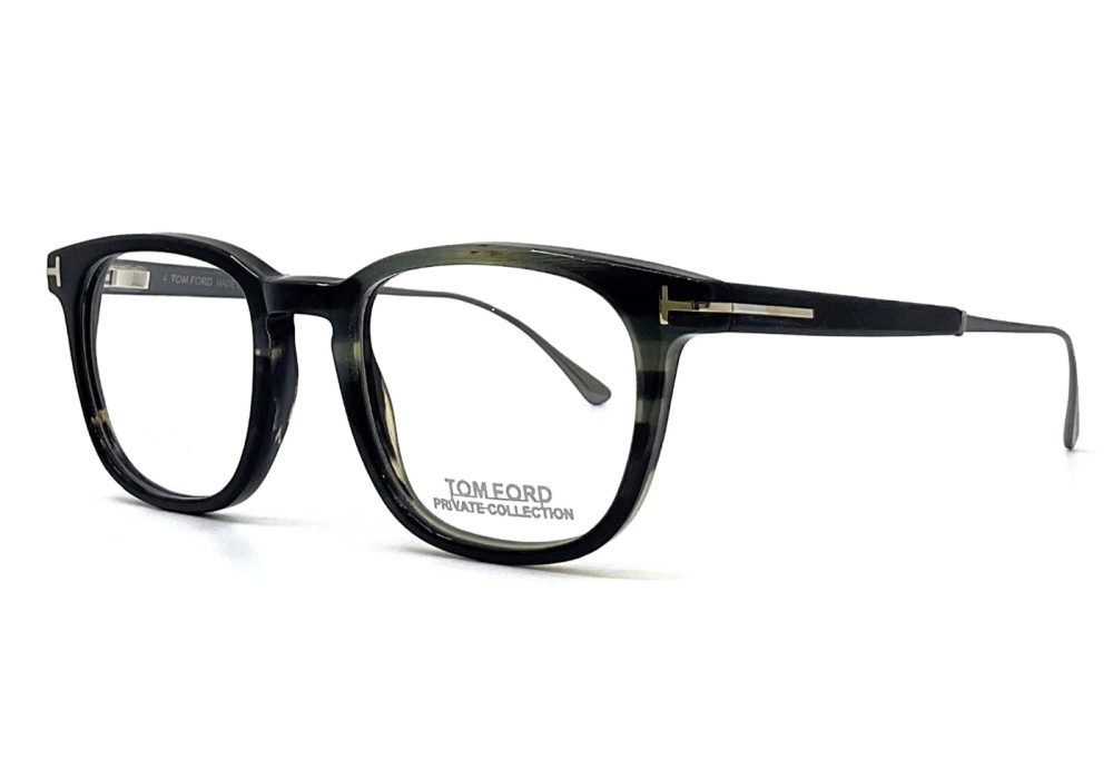 Tom Ford - Cadru optic - FT5884-Private Collection REAL HORN - 064 - 49