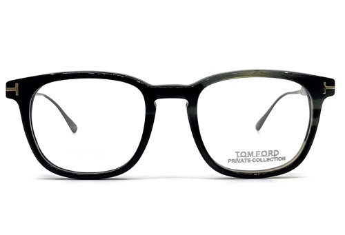 Tom Ford - Cadru optic - FT5884-Private Collection REAL HORN - 064 - 49