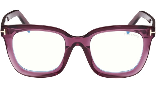 Tom Ford - Cadru optic - FT5880-B - 081 - 51 - CU LENTILE CU FILTRU PENTRU LUMINĂ ALBASTRU-VIOLET