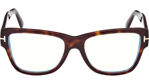 Tom Ford - Cadru optic - FT5878-B - 052 - 55 - CU LENTILE CU FILTRU PENTRU LUMINĂ ALBASTRU-VIOLET