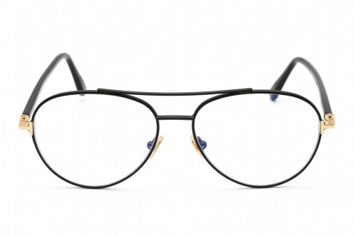 Tom Ford - Cadru optic - FT5684-B - 001 - 55 - CU LENTILE CU FILTRU PENTRU LUMINĂ ALBASTRU-VIOLET