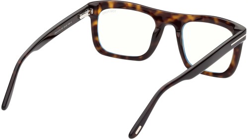 Tom Ford - Cadru optic - FT5757-B - 052 - 52 - CU LENTILE CU FILTRU PENTRU LUMINĂ ALBASTRU-VIOLET