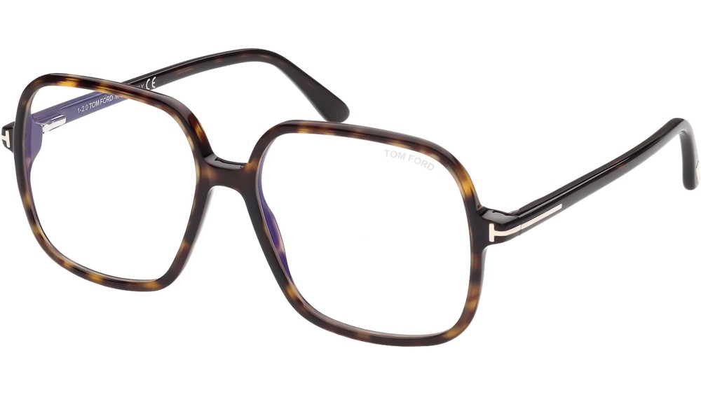 Tom Ford - Cadru optic - FT5764-B - 052 - 56 - CU LENTILE CU FILTRU PENTRU LUMINĂ ALBASTRU-VIOLET