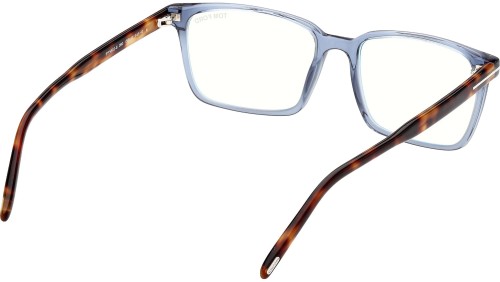 Tom Ford - Cadru optic - FT5802-B - 090 - 55 - CU LENTILE CU FILTRU PENTRU LUMINĂ ALBASTRU-VIOLET