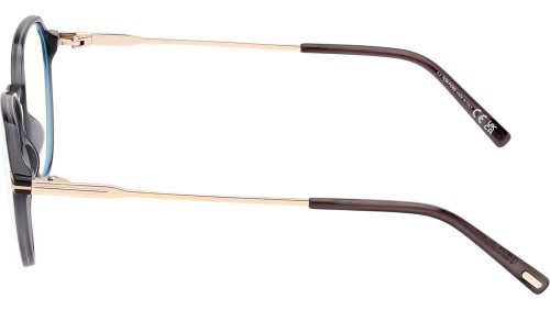 Tom Ford - Cadru optic - FT5875-B - 020 - 52 - CU LENTILE CU FILTRU PENTRU LUMINĂ ALBASTRU-VIOLET