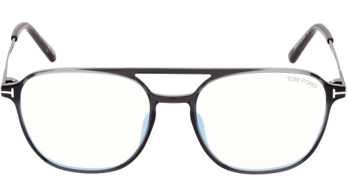 Tom Ford - Cadru optic - FT5874-B - 020 - 54 - CU LENTILE CU FILTRU PENTRU LUMINĂ ALBASTRU-VIOLET