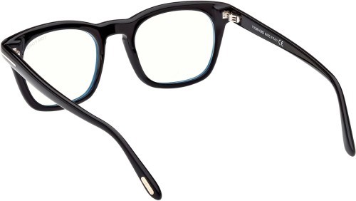 Tom Ford - Cadru optic - FT5870-B - 001 - 50 - CU LENTILE CU FILTRU PENTRU LUMINĂ ALBASTRU-VIOLET