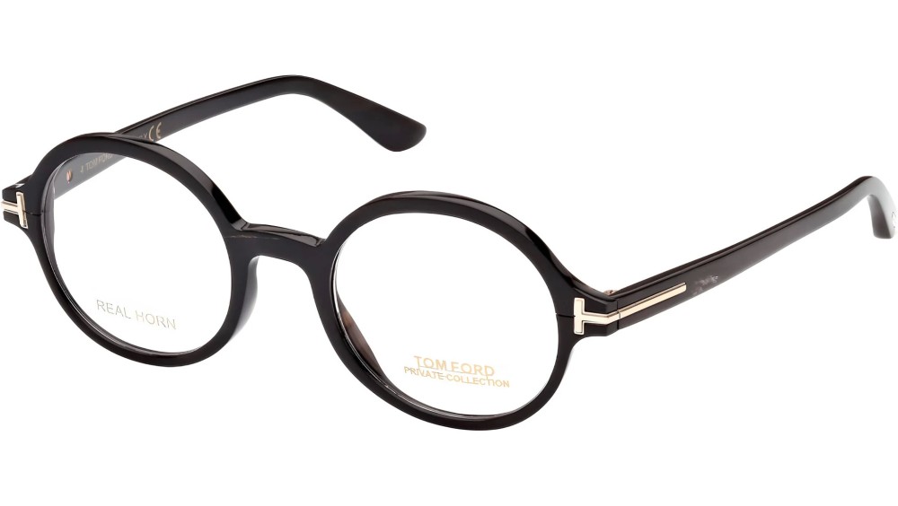 Tom Ford - Cadru optic - FT5850-Private Collection REAL HORN - 063 - 47