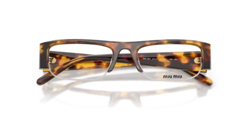 MIU MIU - Cadru optic - MU B07S - 14L08N - 51 - CU LENTILE CU FILTRU PENTRU LUMINĂ ALBASTRU-VIOLET