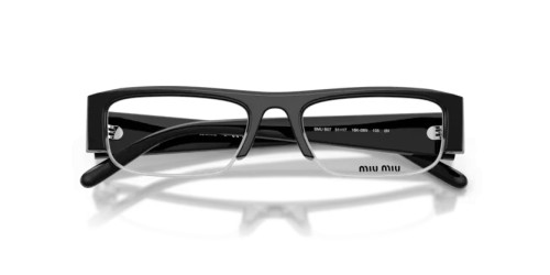 MIU MIU - Cadru optic - MU B07S - 16K08N - 51 - CU LENTILE CU FILTRU PENTRU LUMINĂ ALBASTRU-VIOLET