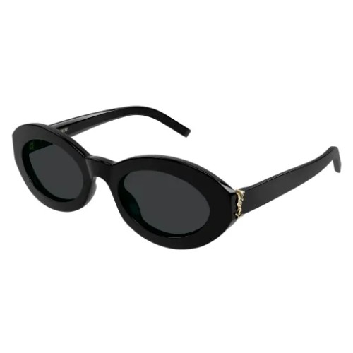 Saint Laurent SL M136 - 001 - 52 Ochelari de soare Negru Oval