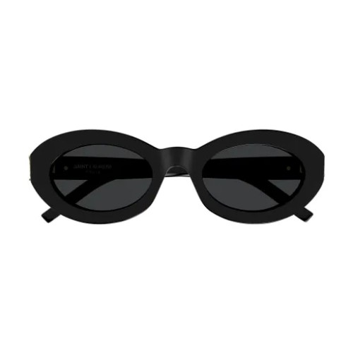Saint Laurent SL M136 - 001 - 52 Ochelari de soare Negru Oval
