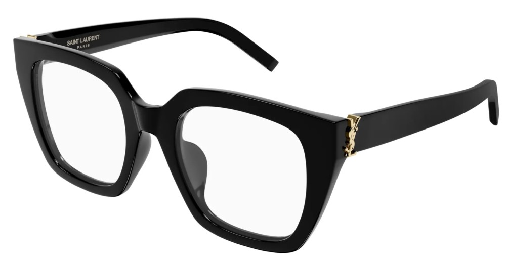 Saint Laurent SL M143 OPT - 001 - 51 Cadru optic Negru Cat Eye (Ochi de pisică)