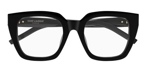Saint Laurent SL M143 OPT - 001 - 51 Cadru optic Negru Cat Eye (Ochi de pisică)