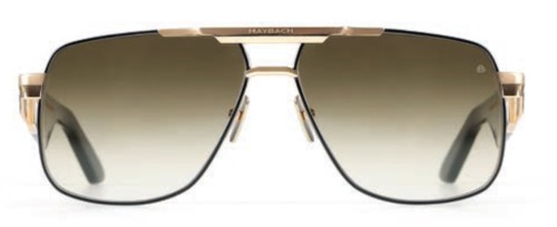 Maybach - Ochelari de soare - THE KING IV - RG/B-HAS-Z62 - 63 - PLACAT CU AUR (GOLD PLATED)