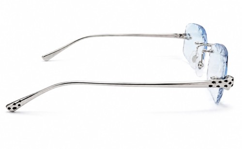 Cartier - Ochelari de soare - CT0494O with Diamond Cut Lenses Style - 002 - 55 - CU LENTILE FOTOCROMATICE
