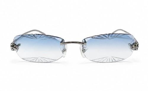 Cartier - Ochelari de soare - CT0494O with Diamond Cut Lenses Style - 002 - 55 - CU LENTILE FOTOCROMATICE