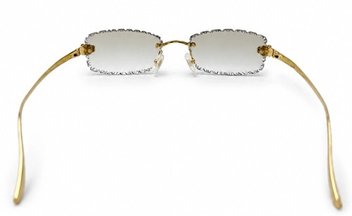 Cartier - Ochelari de soare - CT0494O with Diamond Cut Lenses Style - 001 - 55 - CU LENTILE FOTOCROMATICE