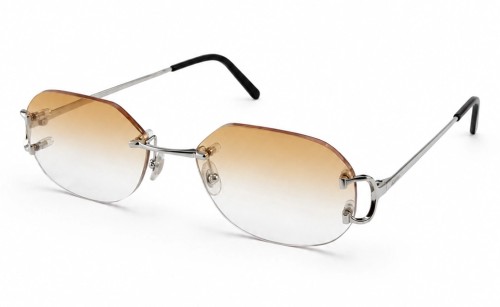 Cartier - Ochelari de soare - CT0092O With Custom Lens - 002 - 53 - CU LENTILE FOTOCROMATICE