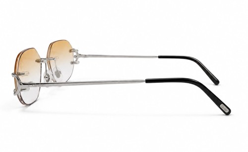 Cartier - Ochelari de soare - CT0092O With Custom Lens - 002 - 53 - CU LENTILE FOTOCROMATICE