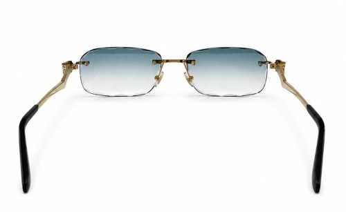 Cartier - Ochelari de soare - CT0120O With Custom Lens - 001 - 57 - CU LENTILE FOTOCROMATICE