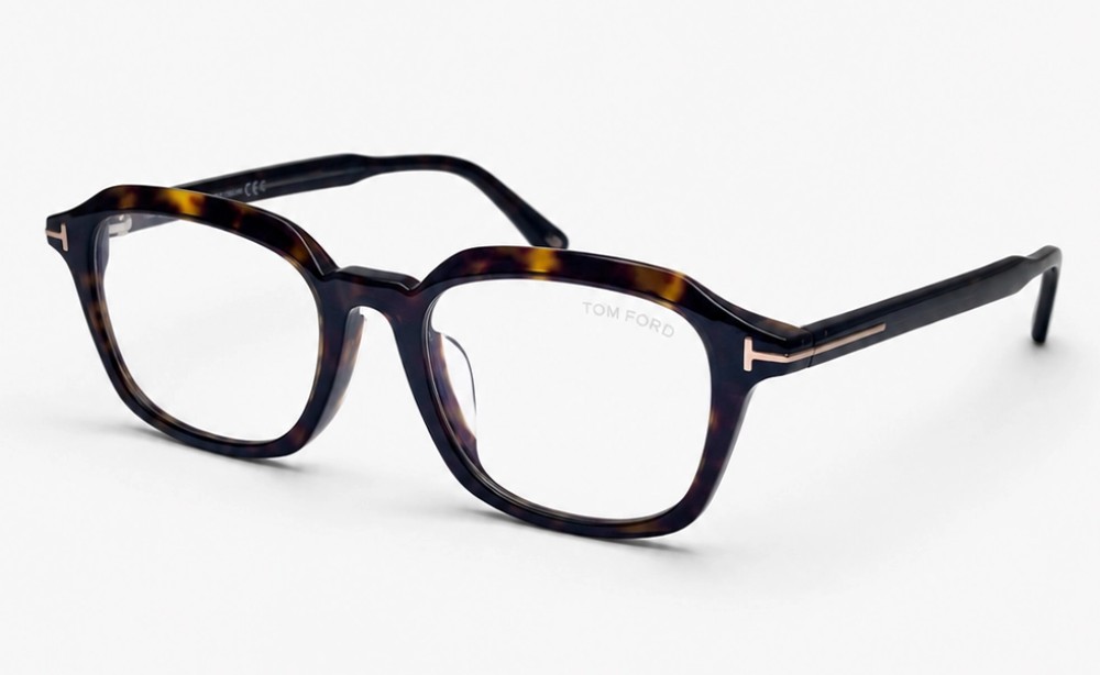 Tom Ford - Cadru optic - TF6148-D-B - 052 - 53 - CU LENTILE CU FILTRU PENTRU LUMINĂ ALBASTRU-VIOLET