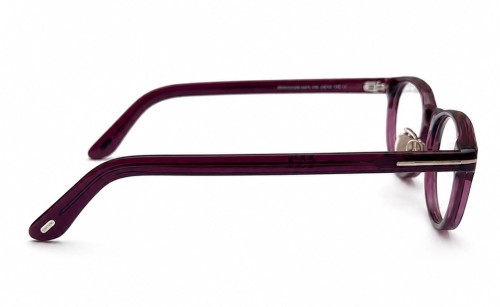 Tom Ford - Cadru optic - TF6075-D-B ECO - 069 - 50 - CU LENTILE CU FILTRU PENTRU LUMINĂ ALBASTRU-VIOLET