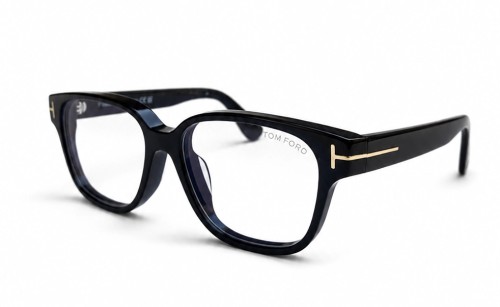 Tom Ford - Cadru optic - TF6071-D-B ECO - 001 - 54 - CU LENTILE CU FILTRU PENTRU LUMINĂ ALBASTRU-VIOLET