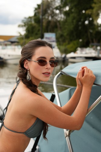 MIU MIU MU A54S - 1BC90Q - ​51 Ochelari de soare Oval
