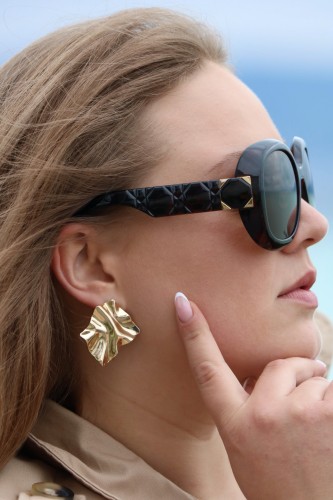 Dior LADY 95.22 R2F - 20C0 Z - 58 Ochelari de soare Havana Pătrat