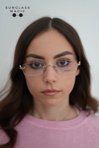 MIU MIU MU 50YV - ZVN1O1 - 52 Cadru optic Dreptunghi