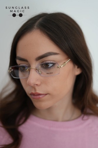 MIU MIU MU 50YV - ZVN1O1 - 52 Cadru optic Dreptunghi
