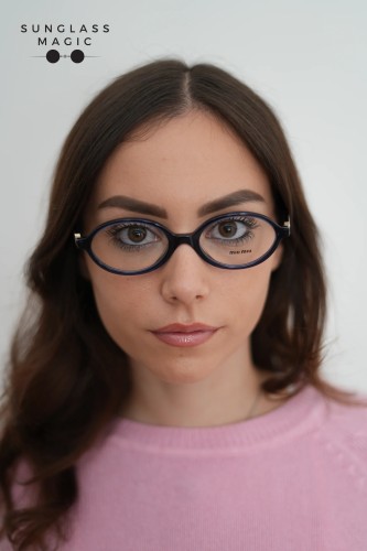 MIU MIU MU 01XV - 08Q1O1 - 50 Cadru optic Oval