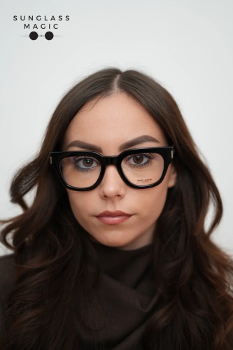 Saint Laurent SL661 - 001 - 50 Cadru optic Negru Pătrat