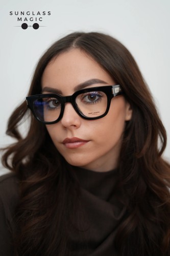 Saint Laurent SL661 - 001 - 50 Cadru optic Negru Pătrat