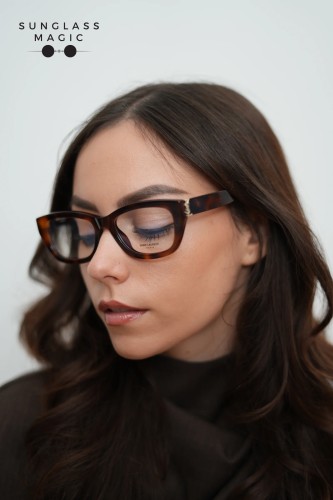 Saint Laurent SL M153 OPT - 003 - 55 Cadru optic Havanna